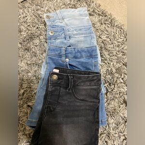 Girls children’s 4 pack of size 10 kids shorts